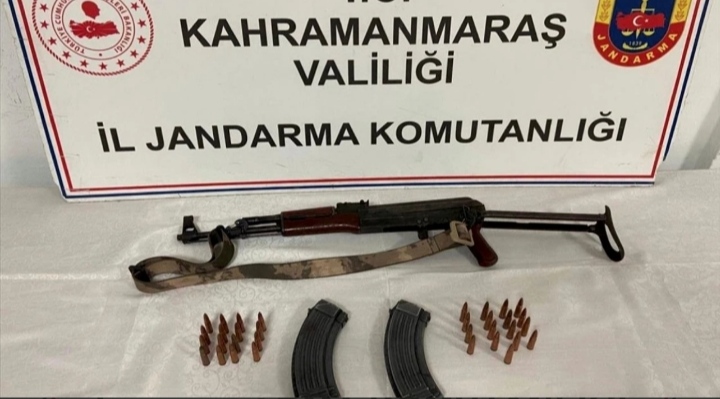 Kahramanmaraş’ta Silah Operasyonu: 1 Gözaltı