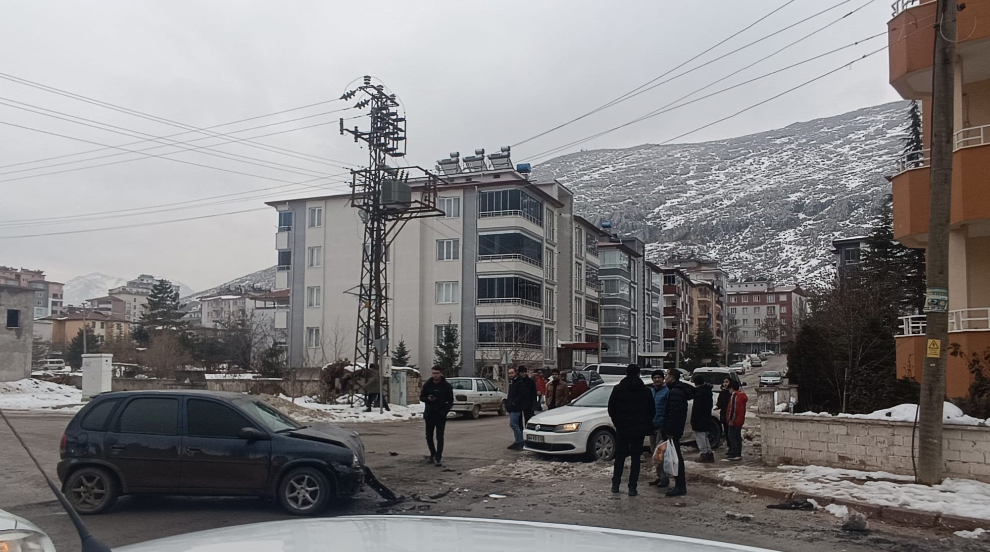 Kızılcaoba Mahallesi'nde Trafik Kazası