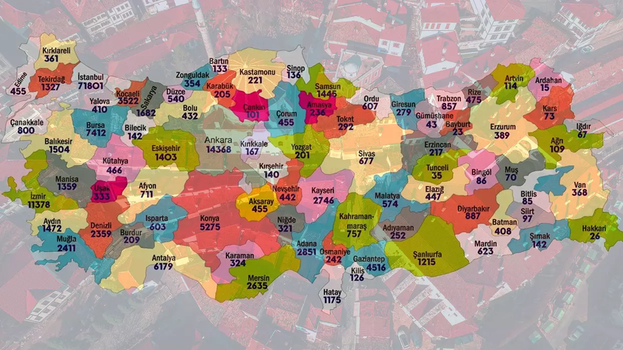 TÜİK'e Göre İl Olma Potansiyeline Sahip 24 İlçe Arasında Elbistan da Yer Alıyor