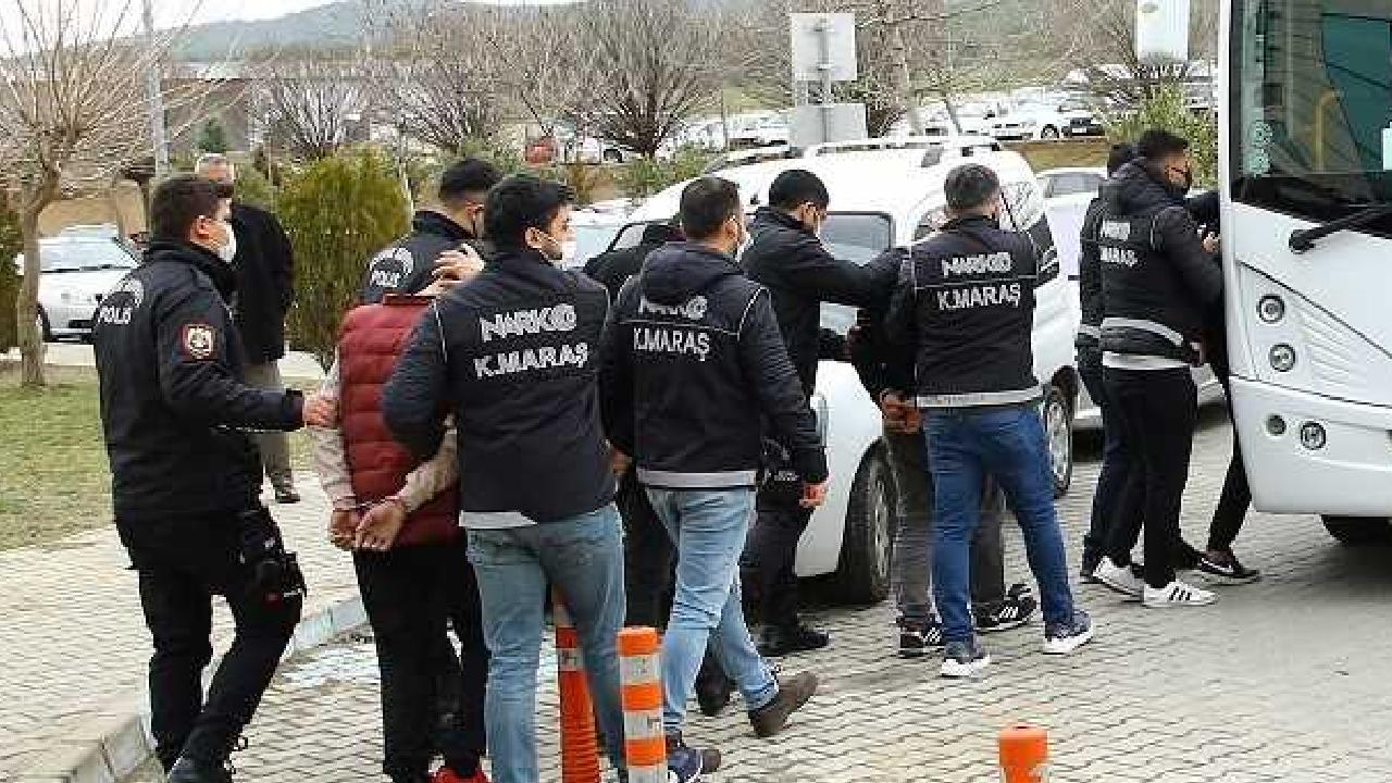 Kahramanmaraş'ta Uyuşturucu Operasyonunda 17 Kişi Tutuklandı