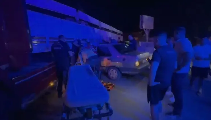 Elbistan’da Feci Kaza: Otomobil Tıra Çarptı, Sürücüsü hayatını kaybetti